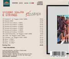 Giovanni Sollima (geb. 1962): Kammermusik für Streicher "4 Strings", CD