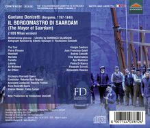 Gaetano Donizetti (1797-1848): Il Borgomastro di Saardam, 2 CDs