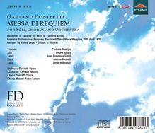 Gaetano Donizetti (1797-1848): Requiem, CD