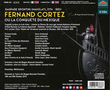 Gaspare Spontini (1774-1851): Fernando Cortez, 3 CDs