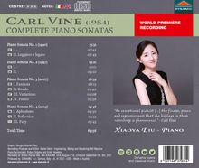Carl Vine (geb. 1954): Klaviersonaten Nr.1-4, CD
