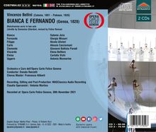 Vincenzo Bellini (1801-1835): Bianca &amp; Fernando, 2 CDs