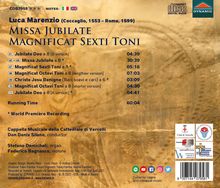 Luca Marenzio (1553-1599): Missa Jubilate, CD