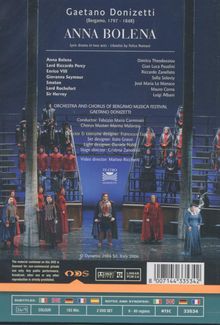 Gaetano Donizetti (1797-1848): Anna Bolena, 2 DVDs