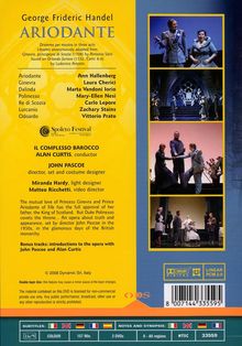 Georg Friedrich Händel (1685-1759): Ariodante, 2 DVDs