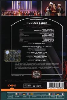 Gioacchino Rossini (1792-1868): La Gazza Ladra (Die diebische Elster), 2 DVDs