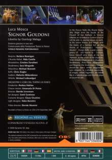 Luca Mosca (geb. 1957): Signor Goldoni, DVD