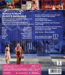 Gaetano Donizetti (1797-1848): Olivo e Pasquale, Blu-ray Disc