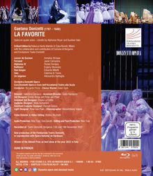 Gaetano Donizetti (1797-1848): La Favorita (in französischer Sprache), Blu-ray Disc