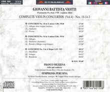 Giovanni Battista Viotti (1755-1824): Violinkonzerte Nr.3,14,18, CD