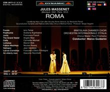 Jules Massenet (1842-1912): Roma, 2 CDs