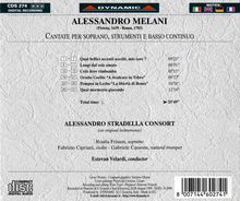 Alessandro Melani (1639-1703): Kantaten, CD