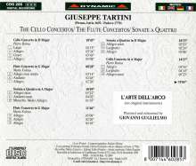Giuseppe Tartini (1692-1770): Celllokonzerte D-Dur &amp; A-Dur, CD