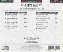 Giuseppe Tartini (1692-1770): Violinkonzerte Vol.10, 2 CDs