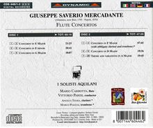 Saverio Mercadante (1795-1870): Flötenkonzerte, 2 CDs