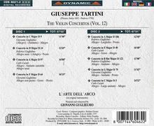 Giuseppe Tartini (1692-1770): Violinkonzerte Vol.12, 2 CDs