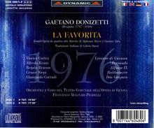 Gaetano Donizetti (1797-1848): La Favorita, 2 CDs