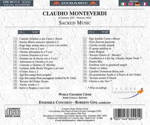 Claudio Monteverdi (1567-1643): Geistliche Vokal- und Instrumentalwerke, 2 CDs