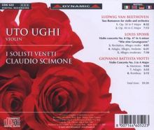 Uto Ughi spielt Violinkonzerte, CD