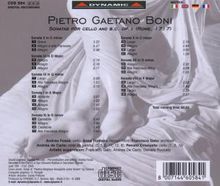 Pietro Gaetano Boni (1686-1741): Sonaten für Cello &amp; Bc op.1 Nr.1-3,8-12, CD