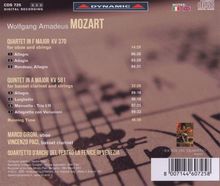 Wolfgang Amadeus Mozart (1756-1791): Oboenquartett KV 370, CD