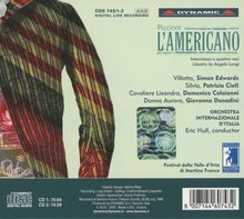 Niccolo Piccinni (1728-1800): L'Americano, 2 CDs