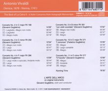 Antonio Vivaldi (1678-1741): Violinkonzerte RV 189,202,271,277,286,391, CD