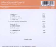 Johann Nepomuk Hummel (1778-1837): Klavierwerke, CD