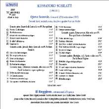 Alessandro Scarlatti (1660-1725): Concerti Sacri Vol.1, CD