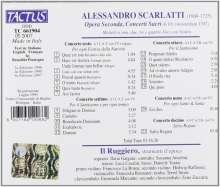 Alessandro Scarlatti (1660-1725): Concerti Sacri Vol.2, CD