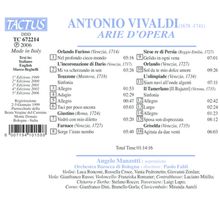 Angelo Manzotti singt Vivaldi-Arien, CD