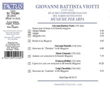 Giovanni Battista Viotti (1755-1824): Harfensonate, CD