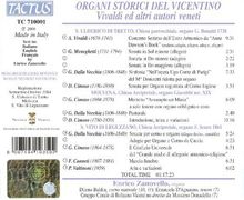 Organi Storici del Vicentino - Vivaldi ed altri Autori veneti, CD