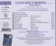 Luigi Boccherini (1743-1805): Stabat Mater (Erstfassung 1781), CD