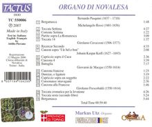 Markus Utz - L'Organo di Novalesa, CD