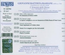 Giovanni Battista Bassani (1657-1716): Cantate Amorose, CD