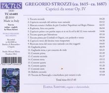 Gregorio Strozzi (1615-1687): Capricci da sonar op.4, CD