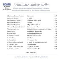 Scintillate amicae stellae - Christmas in the Convents of 16th and 17th Century Italy, CD