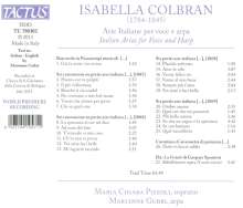 Isabella Colbran (1784-1845): Italienische Arien für Stimme &amp; Harfe, CD