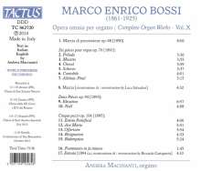 Marco Enrico Bossi (1861-1925): Orgelwerke Vol.10, CD