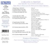 Gabriele Giacomelli - L'Organo A Firenze Dai Medici All'Unita D'Italia, CD