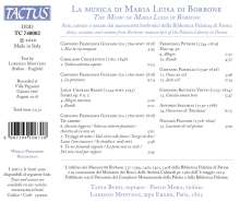 La Musica di Maria Luisa di Borbone, CD