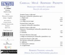 Roberto Trainini &amp; Stella Ala Luce Pontoriero - Casella / Mule / Respighi / Pizzetti, CD