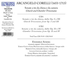 Arcangelo Corelli (1653-1713): Triosonaten, 2 CDs