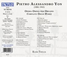 Pietro Alessandro Yon (1886-1943): Sämtliche Orgelwerke, 4 CDs