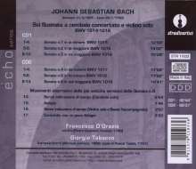 Johann Sebastian Bach (1685-1750): Sonaten für Violine &amp; Cembalo BWV 1014-1019, 2 CDs