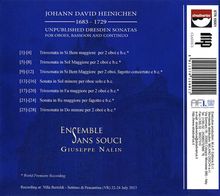 Johann David Heinichen (1683-1729): Dresden Sonaten, CD