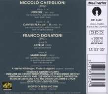 Niccolo Castiglioni (1932-1996): Liedlein für Kinderchor &amp; Instrumente, CD
