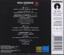 Deqing Wen (geb. 1958): Streichquartett Nr.1, CD