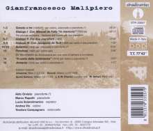 Gian Francesco Malipiero (1882-1974): Dialogi I-III, CD